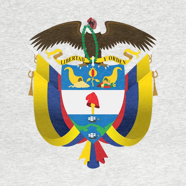 Escudo de Colombia - Coat of arms of Colombia by verde